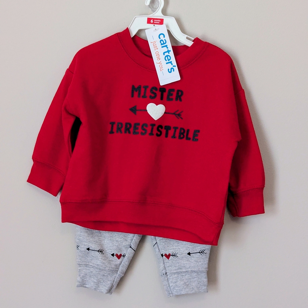 Carter's Baby Boy Outfit Size 6 Month